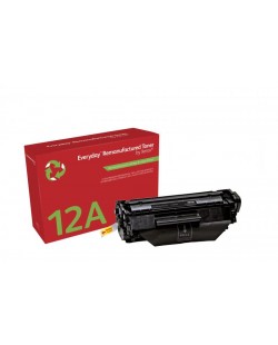 Toner remanufacturé Mono Everyday™ de Xerox compatible avec HP 12A (Q2612A), Capacité standard