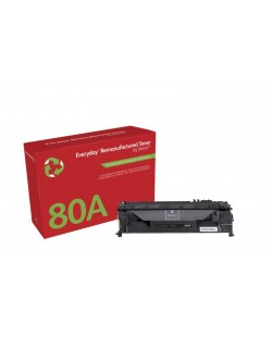 Toner remanufacturé Mono Everyday™ de Xerox compatible avec HP 80A (CF280A), Capacité standard