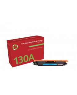 Toner remanufacturé Cyan Everyday™ de Xerox compatible avec HP 130A (CF351A), Capacité standard