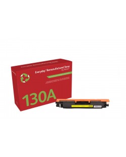 Toner remanufacturé Jaune Everyday™ de Xerox compatible avec HP 130A (CF352A), Capacité standard