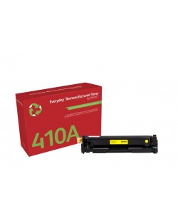 Toner remanufacturé Jaune Everyday™ de Xerox compatible avec HP 410A (CF412A), Capacité standard
