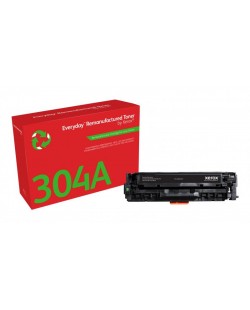 Toner remanufacturé Noir Everyday™ de Xerox compatible avec HP 304A (CC530A), Capacité standard