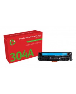 Toner remanufacturé Cyan Everyday™ de Xerox compatible avec HP 304A (CC531A), Capacité standard