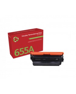 Toner remanufacturé Noir Everyday™ de Xerox compatible avec HP 655A (CF450A), Capacité standard