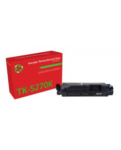 Toner remanufacturé Noir Everyday™ de Xerox compatible avec Kyocera TK-5270K, Capacité standard