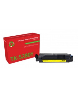 Toner remanufacturé Jaune Everyday™ de Xerox compatible avec Kyocera TK-5280Y, Capacité standard