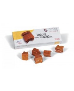 Xerox GENUINE 5 YELLOW COLORSTIX 8200 IN bâton d'encre