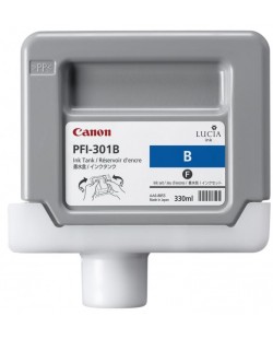 Canon PFI-301GY Pigment Blue Ink Cartridge cartouche d'encre 1 pièce(s) Original Bleu