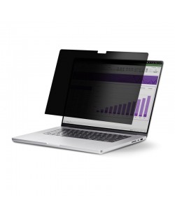 StarTech.com Filtre de Confidentialité Magnétique pour MacBook Air M2 M3 M4 15", Protecteur d'Écran contre la Lumière Bleue,