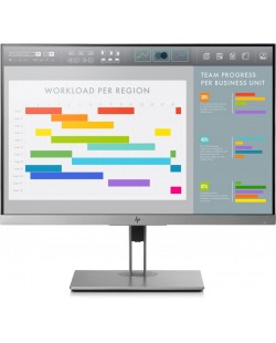 HP EliteDisplay E243i écran plat de PC 61 cm (24") 1920 x 1200 pixels WUXGA LED Noir, Argent