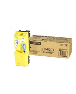 KYOCERA TK-820Y Cartouche de toner 1 pièce(s) Original Jaune