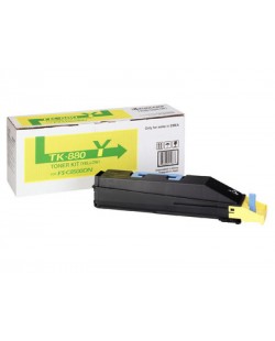 KYOCERA TK-880Y Cartouche de toner 1 pièce(s) Original Jaune