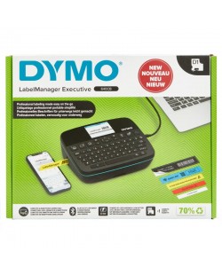 DYMO LabelManager Executive 640 CB Imprimante d'étiquettes portable | Étiqueteuse compacte avec clavier AZERTY | Connectivité