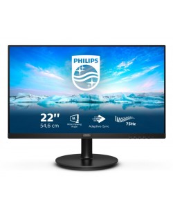 Philips V Line 222V8LA/00 écran plat de PC 54,6 cm (21.5") 1920 x 1080 pixels Full HD LCD Noir