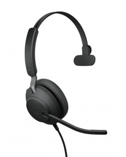 Jabra Evolve2 40 SE Casque Avec fil Arceau Bureau/Centre d'appels USB Type-C / USB Type-A Noir