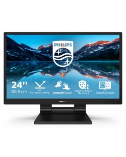 Philips 242B9TL/00 écran plat de PC 60,5 cm (23.8") 1920 x 1080 pixels Full HD LCD Écran tactile Noir
