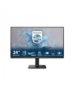 Philips 1000 series 24E2N1110/00 écran plat de PC 60,5 cm (23.8") 1920 x 1080 pixels Full HD LCD Noir