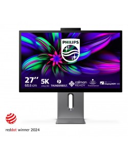 Philips Brilliance 27E3U7903/00 écran plat de PC 68,6 cm (27") 5120 x 2880 pixels 5K Ultra HD LCD Gris