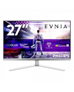 Philips Evnia 8000 27M2N8500/00 écran plat de PC 67,3 cm (26.5") 2560 x 1440 pixels Quad HD QD-OLED Blanc