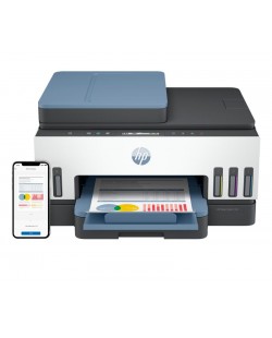 HP Smart Tank 7306 Sans fil All-in-One Couleur Imprimante, Impression recto-verso copieur, scanner