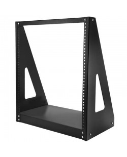 StarTech.com Rack Réseau 12U à 2 Poteaux et Cadre Ouvert, Très Gros calibre - Max 160kg - Rack de Bureau 19" pour Ordinateur,