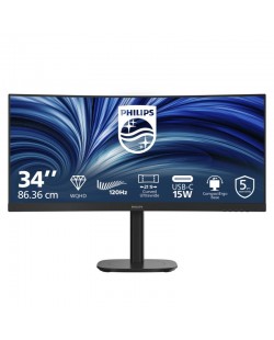 Philips 34B2N3500C/00 écran plat de PC 86,4 cm (34") 3440 x 1440 pixels Wide Quad HD LCD Noir