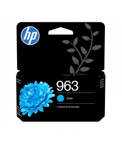 HP 963 Cartouche d'encre cyan authentique