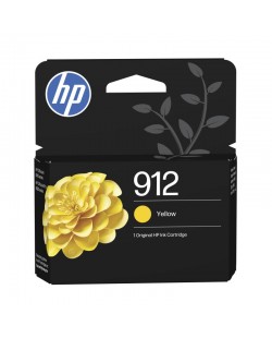 HP 912 Cartouche d'encre jaune authentique