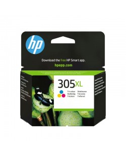 HP Cartouche d’encre trois couleurs 305XL grande capacité authentique