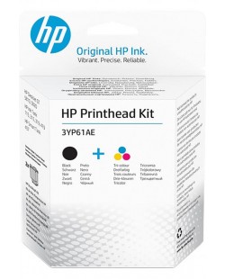 HP 3YP61AE Kit de têtes d'impression GT Noir/Trois couleurs