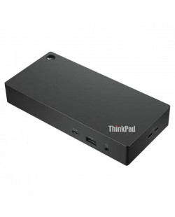 Lenovo 40AY0135UK station d'accueil Avec fil USB 3.2 Gen 1 (3.1 Gen 1) Type-C Noir