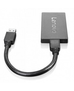 Lenovo 4X90J31021 adaptateur graphique USB 3840 x 2160 pixels Noir