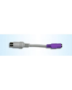 CHERRY 6171717 changeur de genre de câble PS/2 DIN Gris, Violet