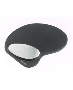 Kensington Tapis de souris en gel mémoire avec repose-poignets, noir