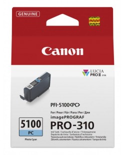 Canon PFI-5100 PC cartouche d'encre 1 pièce(s) Original Photo cyan