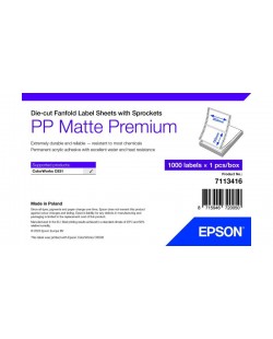 Epson 7113416 étiquette à imprimer Blanc Imprimante d'étiquette adhésive