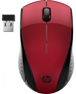 HP Souris sans fil 220 (Rouge coucher de soleil)