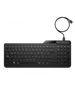 HP Clavier filaire rétroéclairé multi-appareil 405