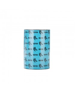 Zebra 5319 Wax ruban thermique 74 m Noir