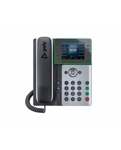 HP Poly Téléphone IP Poly Edge E350 compatible PoE
