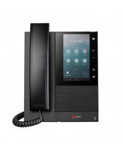 HP Poly Téléphone multimédia professionnel Poly CCX 505 avec Open SIP et compatible PoE