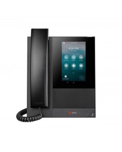 HP Poly Téléphone multimédia professionnel Poly CCX 400 avec Open SIP et compatible PoE