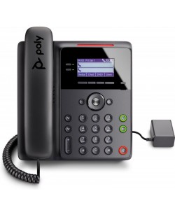 HP Poly Téléphone IP Poly Edge B10 avec module d’alimentation PRC
