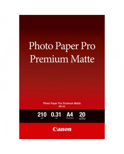 Canon Papier photo A4 Premium Mat PM-101 - 20 feuilles
