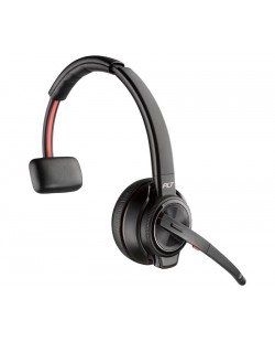 HP Poly Micro-casque serre-tête Poly Savi 8210 monaural DECT 1 880-1 900 Mhz + kit de chargement