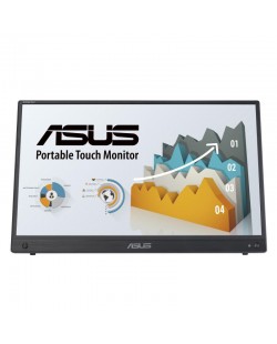 ASUS ZenScreen MB16AHT écran plat de PC 39,6 cm (15.6") 1920 x 1080 pixels Full HD Écran tactile Noir
