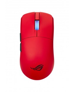 ASUS ROG Harpe II Ace RED souris Gaming Droitier RF Wireless + Bluetooth + USB Type-A Optique 42000 DPI