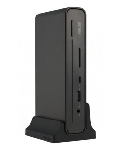 ASUS Triple Display USB-C Dock Duo DC301 Avec fil Noir