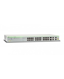 Allied Telesis AT-FS750/28PS-50 Géré Fast Ethernet (10/100) Connexion Ethernet, supportant l'alimentation via ce port (PoE) 1U