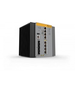 Allied Telesis AT-IE300-12GP-80 Géré L3 Gigabit Ethernet (10/100/1000) Connexion Ethernet, supportant l'alimentation via ce po